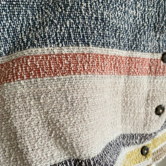 Madewell • Texture and Thread button up tank in muted stripe - Picture 7 of 7